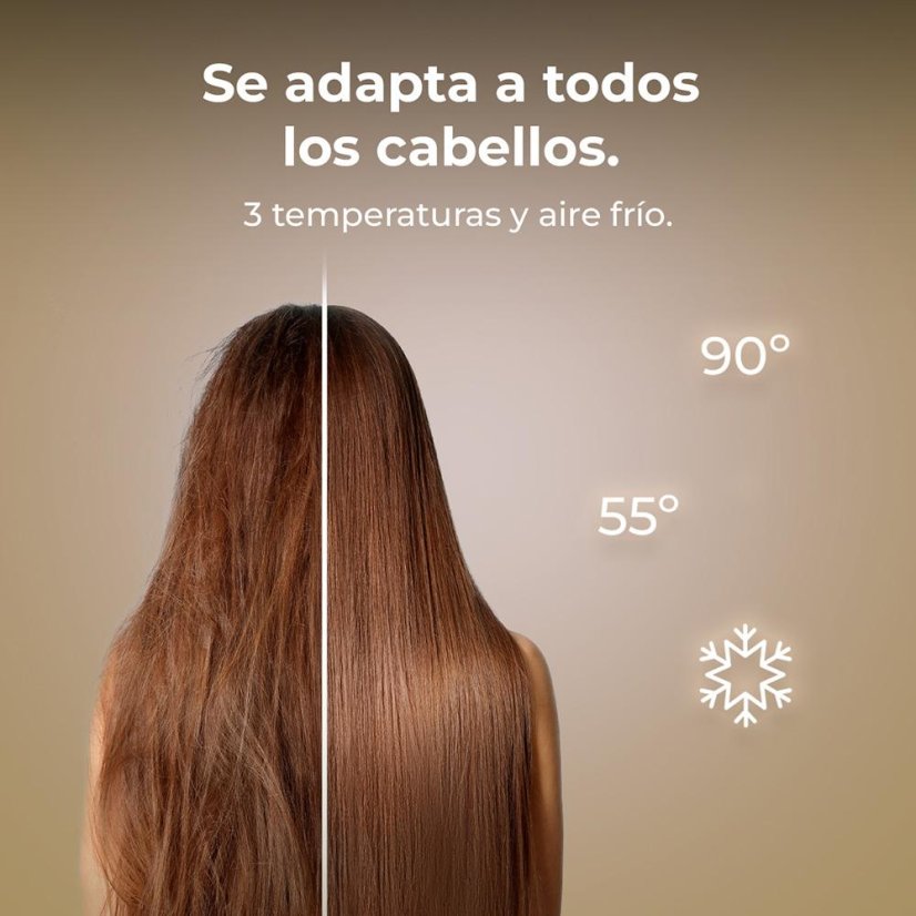 Cecotec IoniCare RockStar Nano IonTech 101445 champagne hair dryer