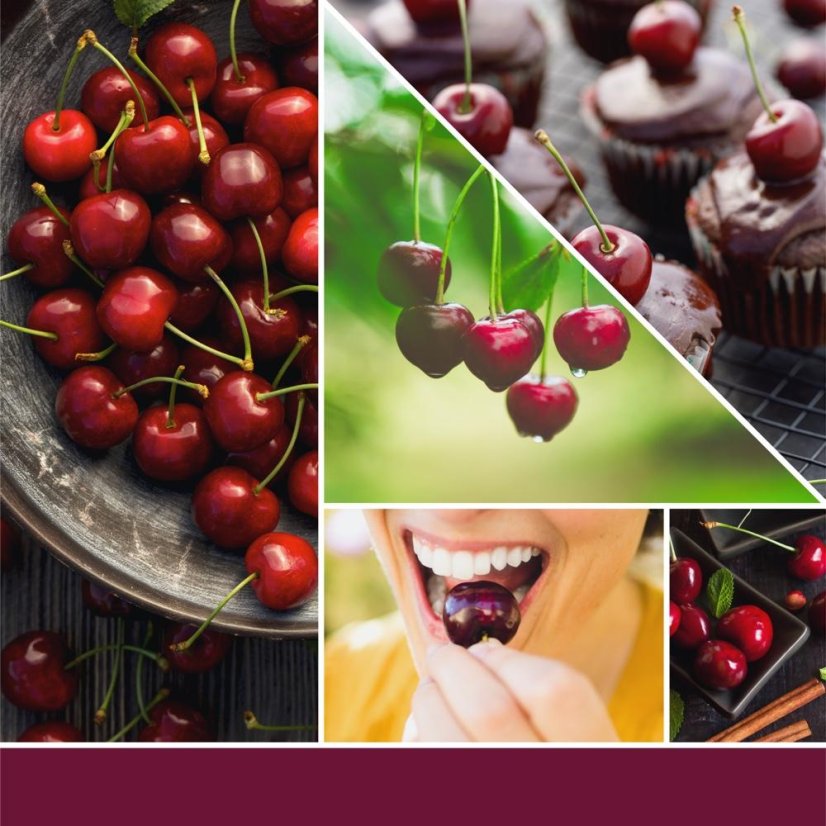 Yankee candle Votivkerze im Glas, Black Cherry