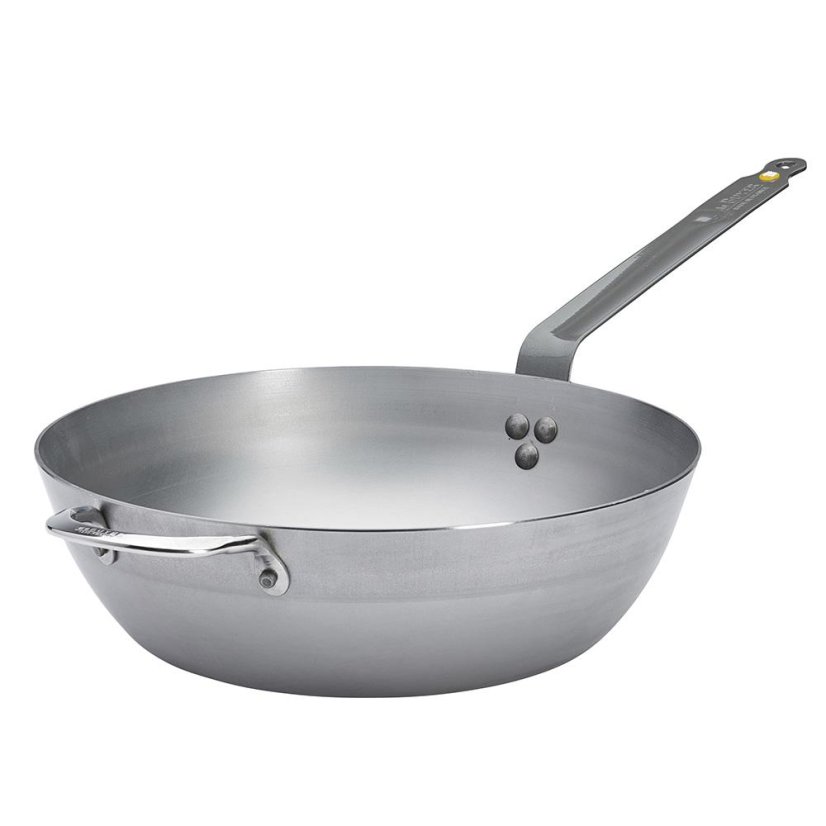 Stahl-Tiefpfanne de Buyer Mineral B 5614.32, 32 cm