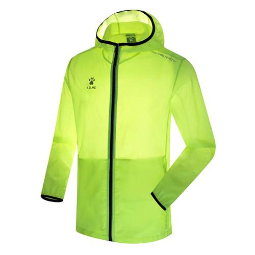 Regenjacke Kelme Rain Jacket Classic - Farbe: Weiß, Größe: S