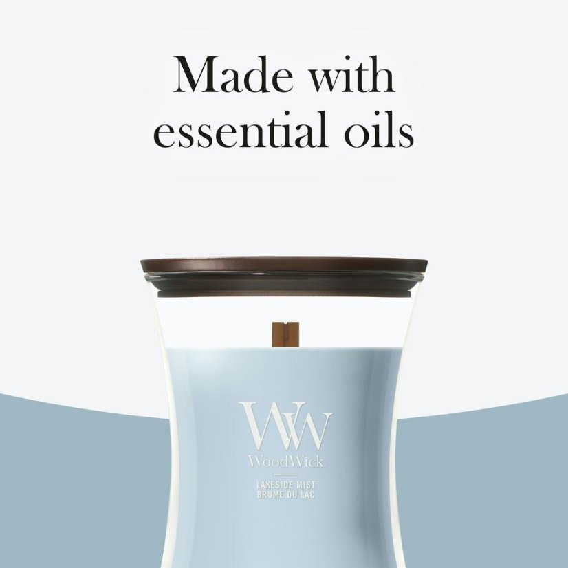 WoodWick Medium Candle, Lakeside Mist