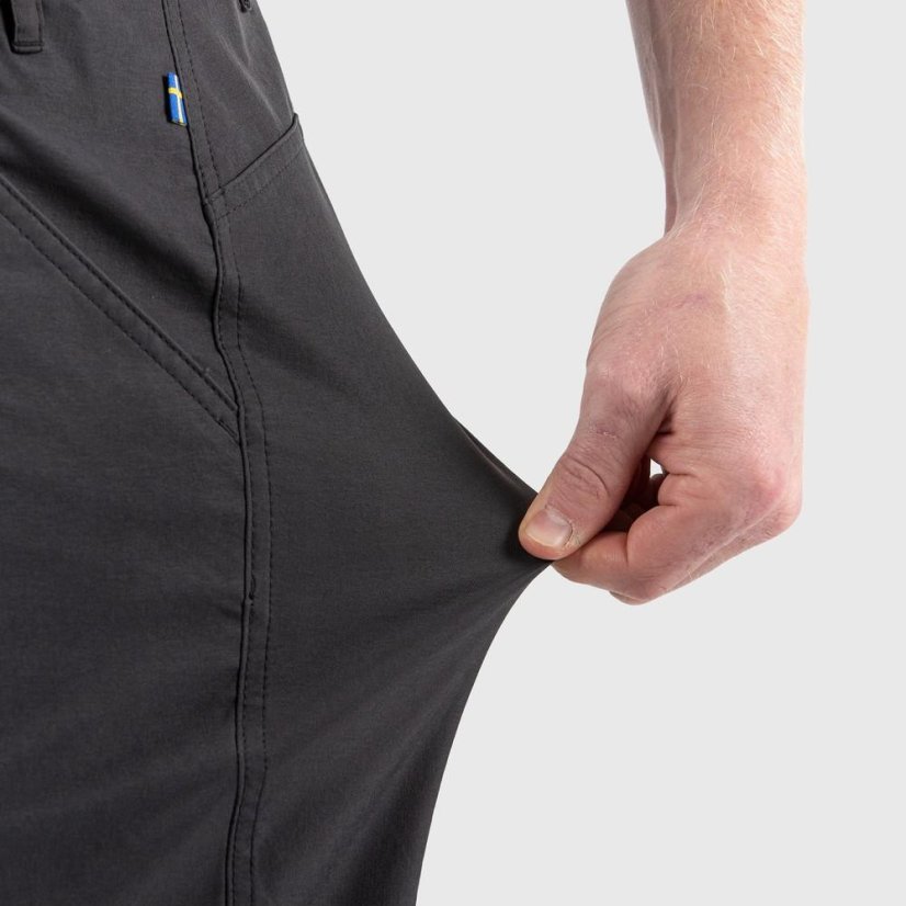 Pánské šortky Fjällräven Abisko Lite Shorts M - Farba: Sivá, Veľkosť: 44