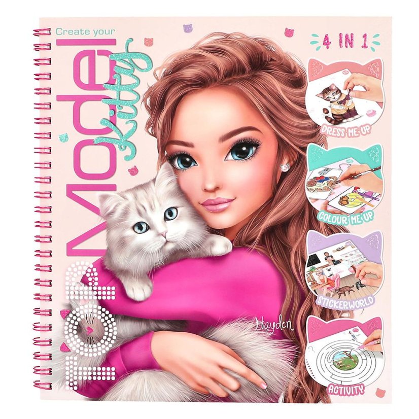 Kreatywny zeszyt spiralny TOPModel Kitty, Hayden