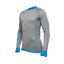 Herren-T-Shirt Tufte Bambull Grey Melange - Farbe: Grau, Größe: XL