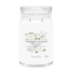 Yankee candle Signature Kerze groß, White Gardenia