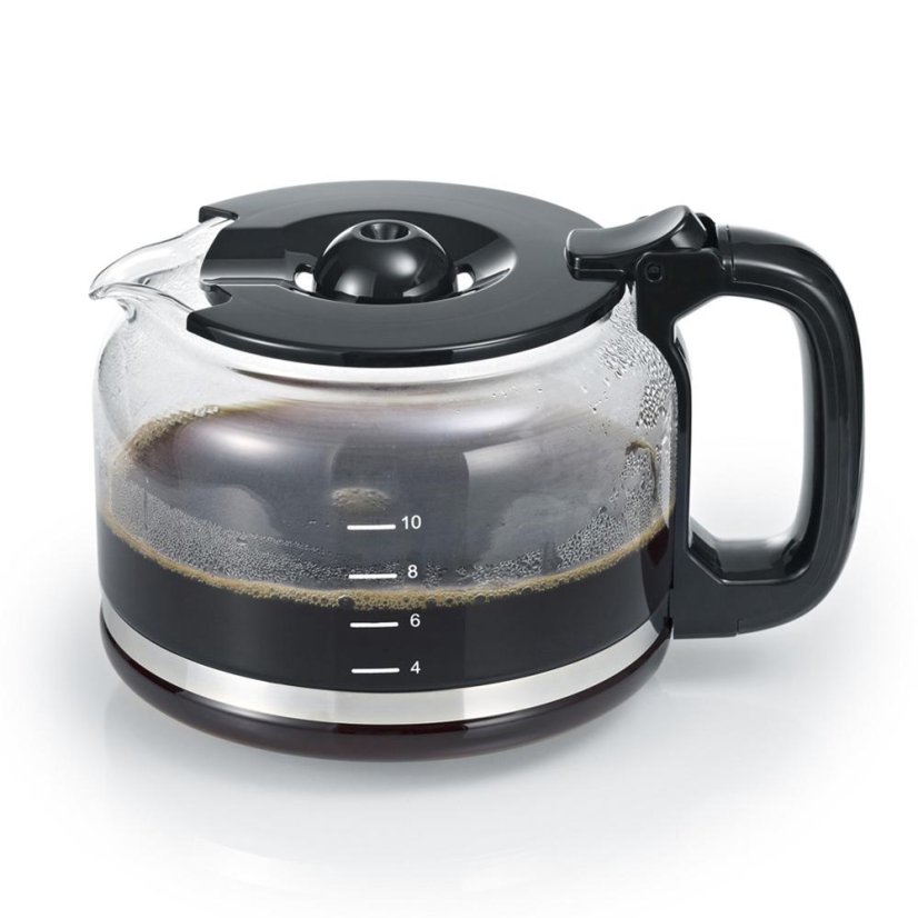 Severin KA 4810 automatic coffee maker with grinder, black