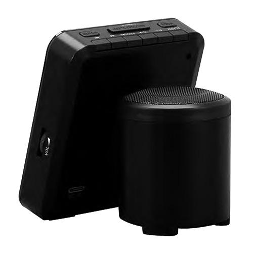 AKAI ACRS-4000 black radio alarm clock