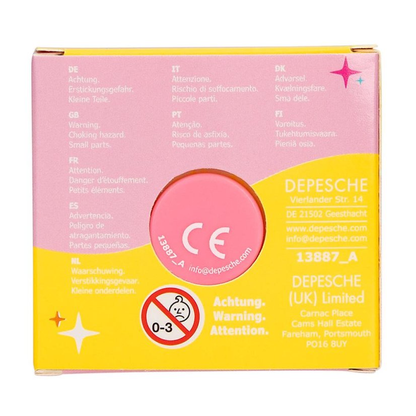 Top Model Swivel Eraser, Yellow