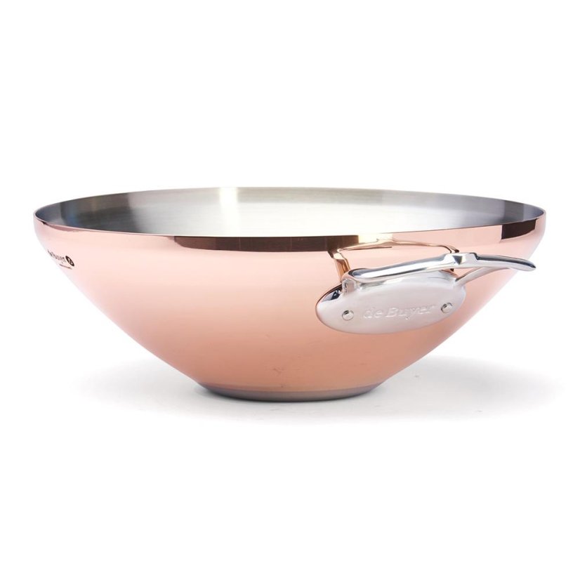 De Buyer Prima Matera Wok 6247.32 edény, 32 cm