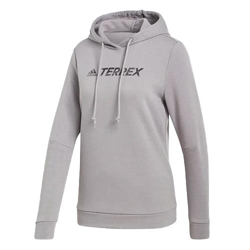 Dámská mikina Adidas Terrex Graphic Logo - Farbe: Grau, Größe: XL