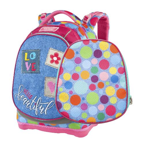 Target Superlight 2 Face Petit Hello Beautifull School Backpack 26235