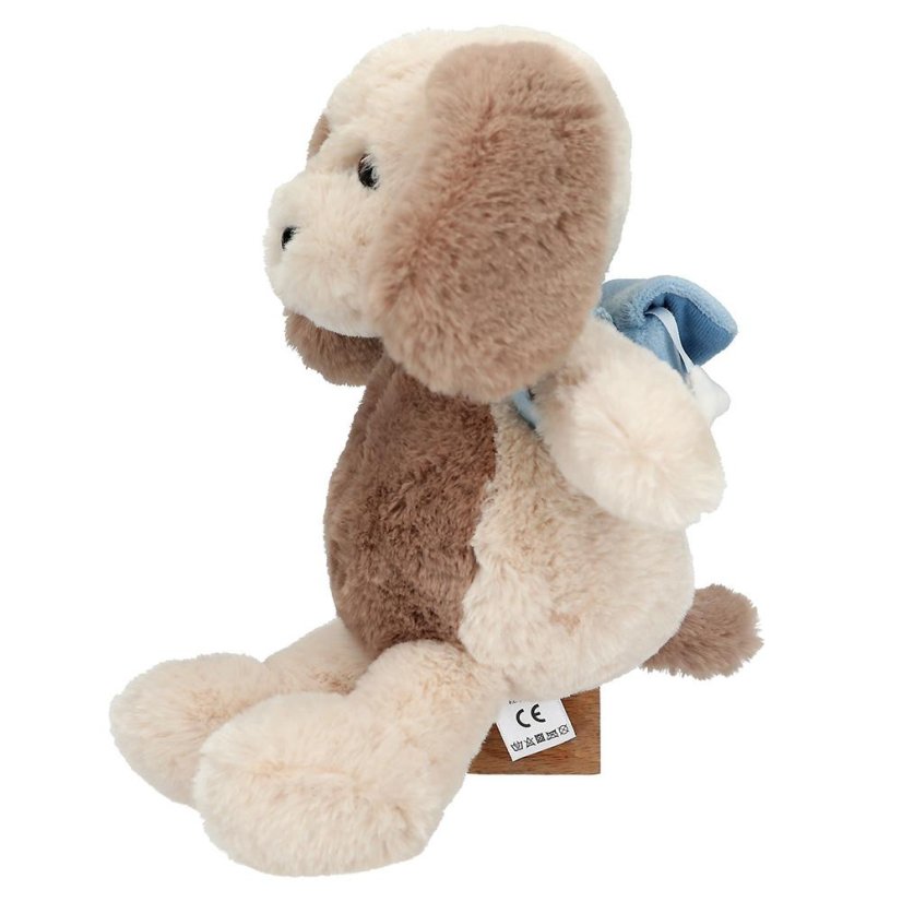 Milo the Plush Dog with Princess Mimi Backpack, 26 cm