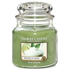 Svíčka Yankee Candle Classic střední, Vanilla Lime