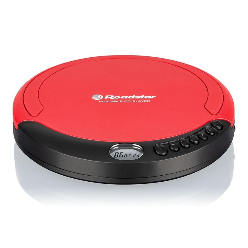 Discman Roadstar PCD-435CD red