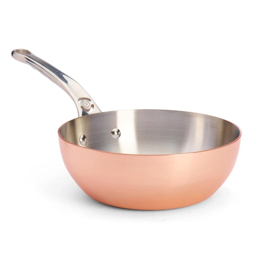 Hlboká medená panvica de Buyer Prima Matera 6236.20, 20 cm