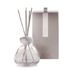 Millefiori Milano Air Design Diffuser, mramorové sklo s priehľadným bielym viečkom