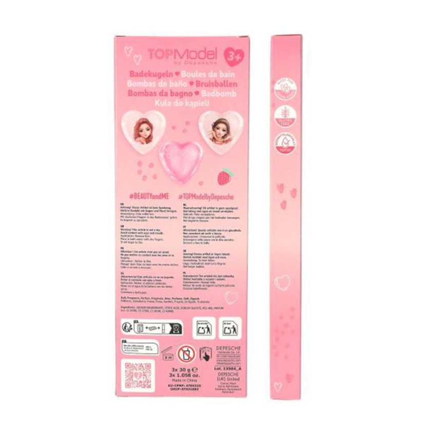 Sprudelnde Badekugeln Top Model Beauty & Me