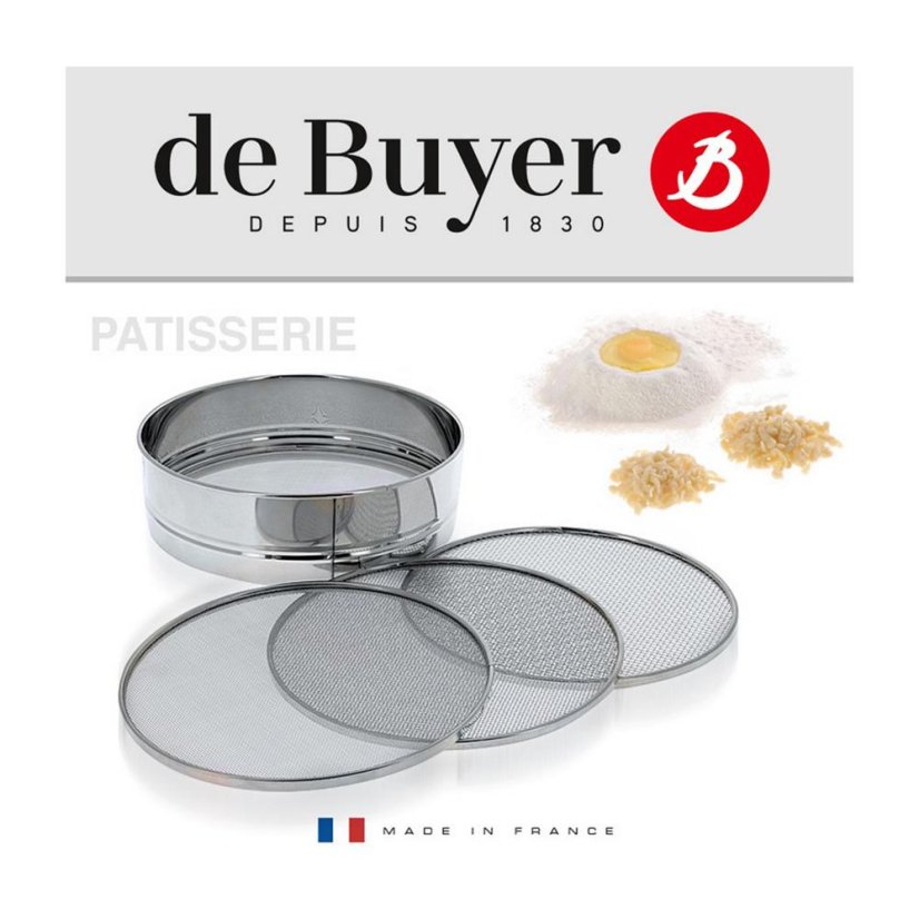 De Buyer 4605.21 stainless steel sieve