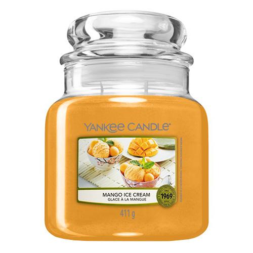 Świeca Yankee candle Classic średnia, Mango Ice Cream