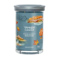 Yankee candle Signature Tumbler nagy gyertya, Evening Riverwalk