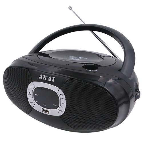 AKAI BM004A-614 Black Portable CD Player