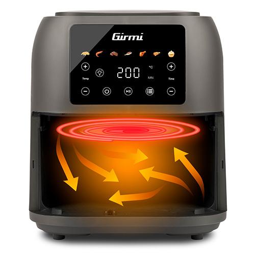 Girmi FG9200 gray hot air fryer