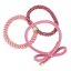 Set of three Miss Melody hair ties