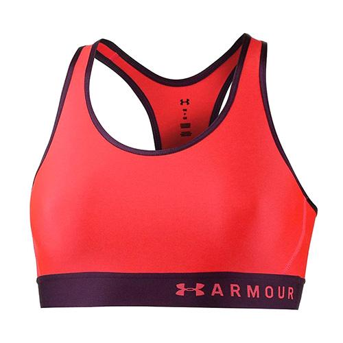 Dámská podprsenka Under Armour Armour Mid Keyhole Bra - Barva: Černá, Velikost: XS