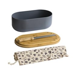 4-in-1 bread bin Pebbly NBA195