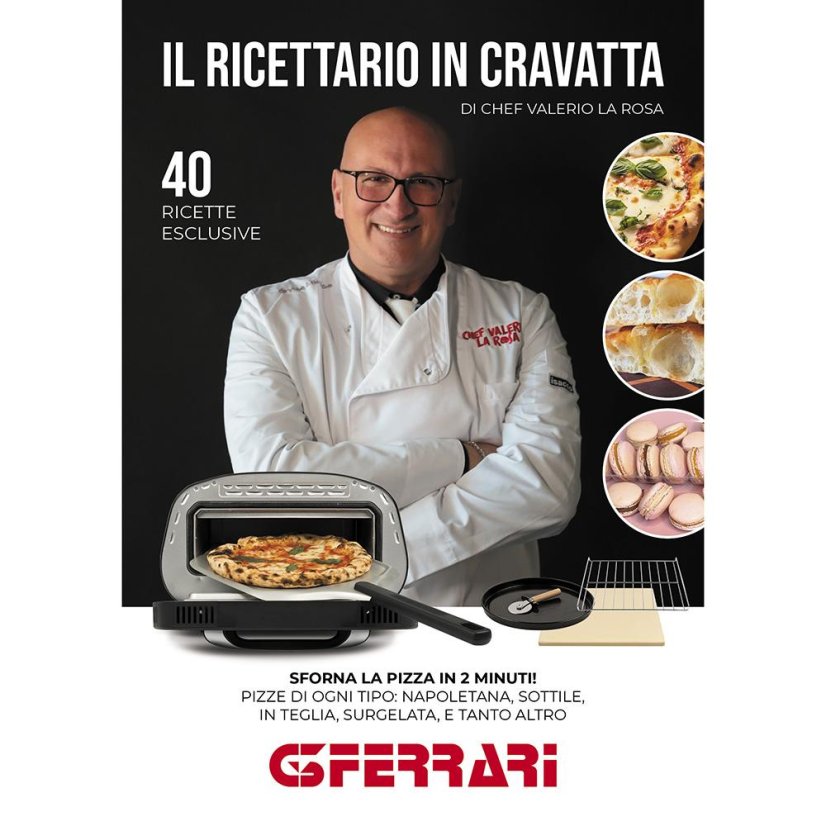 G3Ferrari PRONTO G1018600 Black Pizza Oven