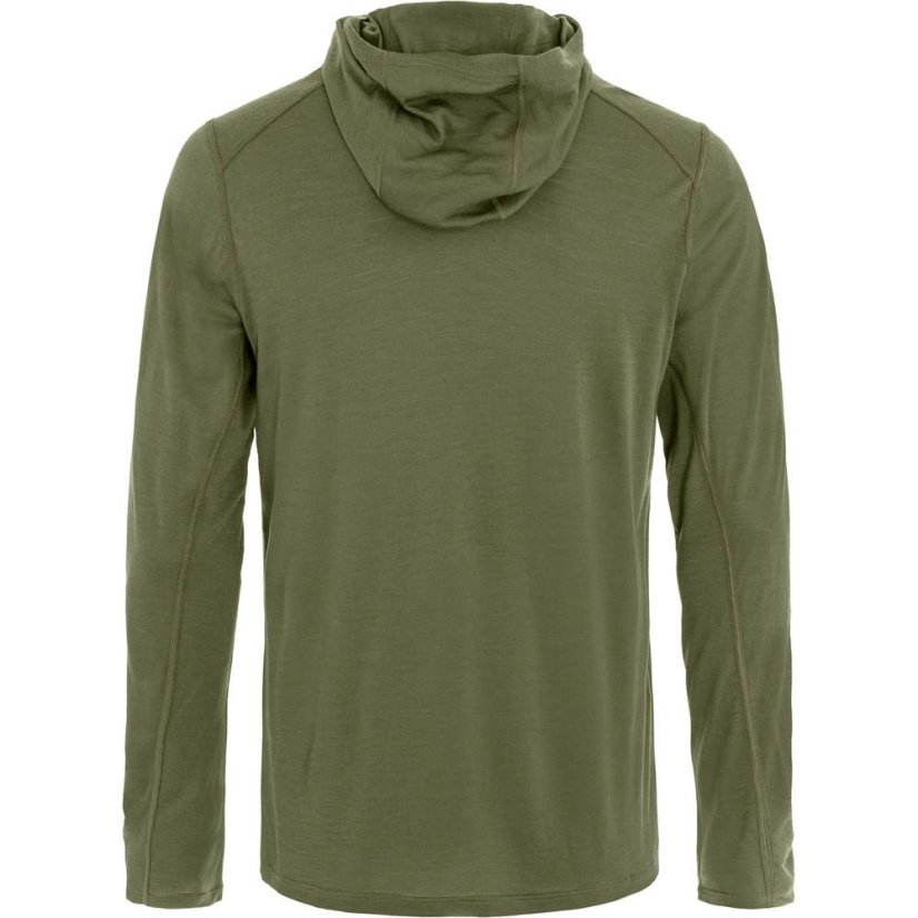 Pánské triko Fjällräven Abisko Wool Hoodie M - Kolor: Niebieski, Rozmiar: S
