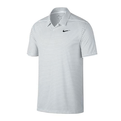 Pánské polotriko Nike Dry Essential Stripe Polo - Barva: Černá, Velikost: S