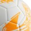 Futbalová lopta Macron Taiga XI - Farba: Oranžová/biela, Veľkosť: 5
