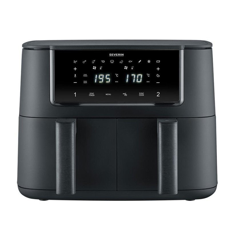 Severin FryLight "Dual" FR 2463 black hot air fryer