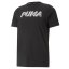 Pánske tričko Puma Modern Sports Logo Tee - Farba: Čierna, Veľkosť: M