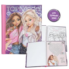 Kreativní omalovánky s LED světly a hudbou Top Model My BFF