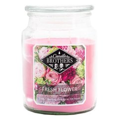 Svíčka Candle Brothers velká, Fresh Flower