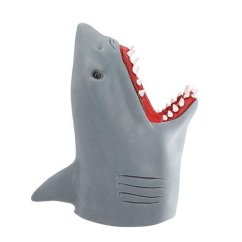 Haifischkopf am Arm Dino World grey