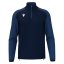 Top Macron Isen 1/4 Zip - Barva: Červená, Velikost: L