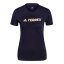 Dámské tričko Adidas W Logo Tee - Farbe: Weiß, Größe: M