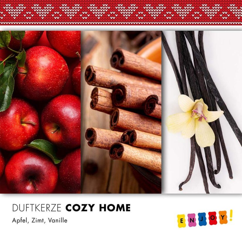 Große Haribo-Kerze, Cozy Home
