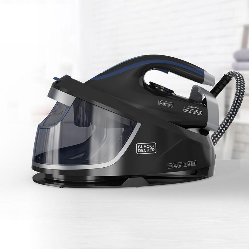 Black+Decker BXSS2800E Steam Generator, Black