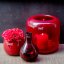Glasblumentopf DutZ Pot Red