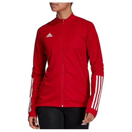 Dámská bunda Adidas Condivo 20 - Barva: Červená, Velikost: M