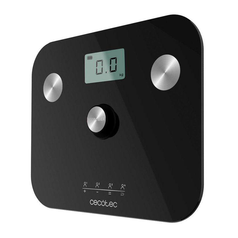 Személyi mérleg Cecotec Surface Precision EcoPower 4253 fekete