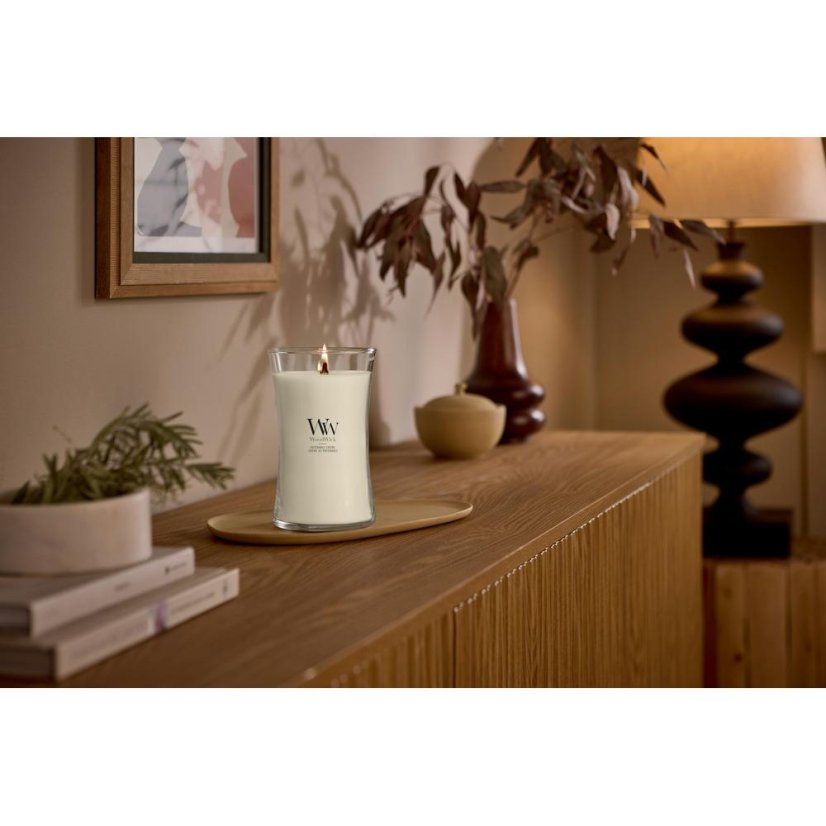 WoodWick Large Candle, Patchouli Créme