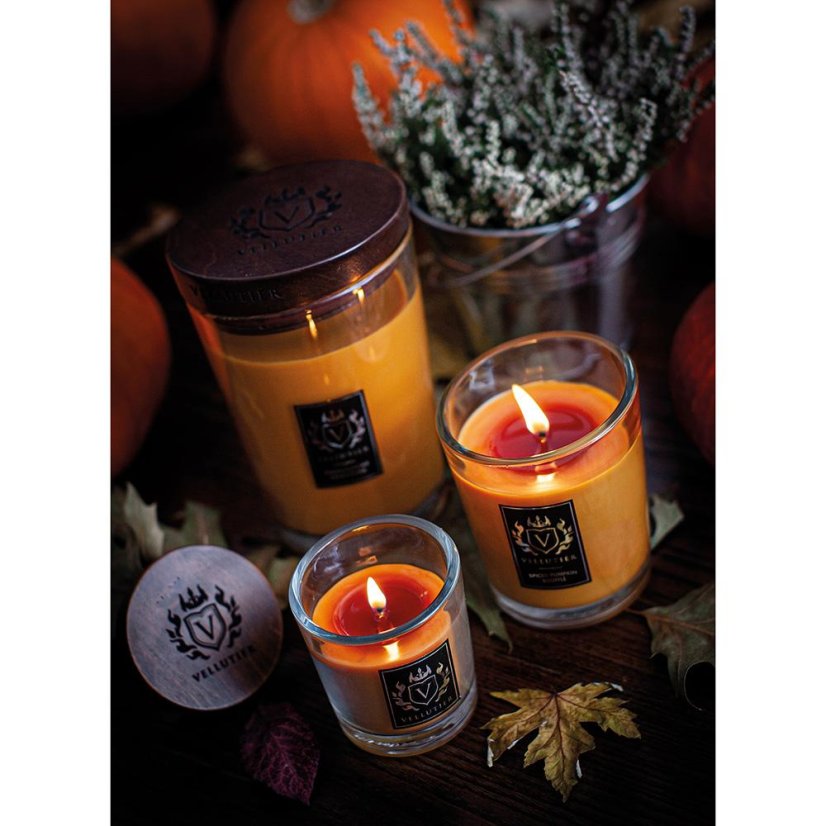 Vellutier-Kerze mittelgroß, Spiced Pumpkin Soufflé