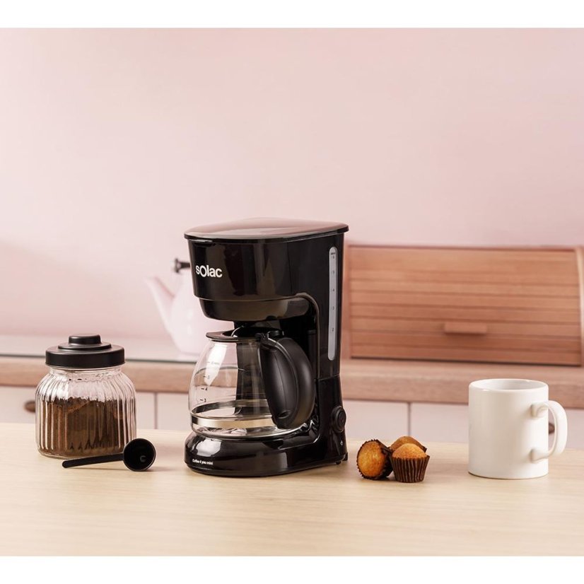 Solac Coffee 4 You Mini CF4037 kávéfőző, fekete