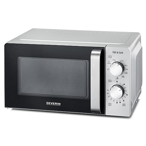 Severin MW 7780 silver microwave oven