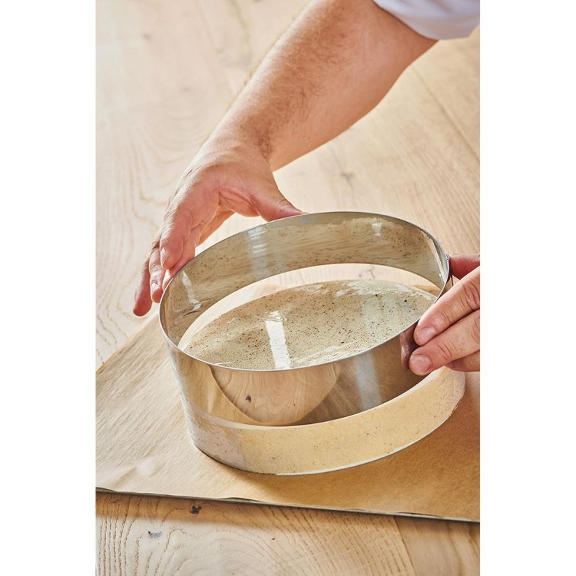 De Buyer cake ring 3989.24, 24 cm